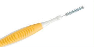 Proxybtush tool used by dentists to clean braces in Spokane, WA